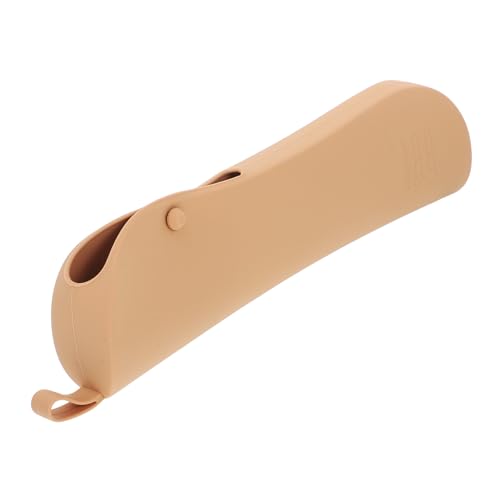 VALICLUD Silikon-Reise-Make-up-Tasche Augenbrauen-stiftetui Tragbare Make-up-Pinsel-Aufbewahrungstasche Für Reisen Organizer Für Pinsel Und Kosmetik Kompakt Und Praktisch Für Unterwegs von VALICLUD