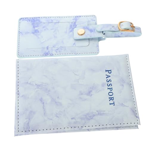 VALICLUD Reisepasshülle Aus Gepäckanhänger Für Koffer Kartenetui Leicht Und Tragbar Zur Aufbewahrung Von Reisepass Und Personalausweis Für Reisen Und Transit von VALICLUD