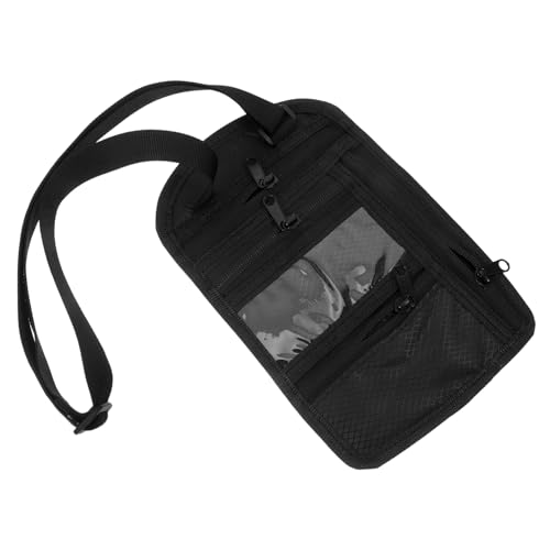 VALICLUD Schutzhülle Für Reisepass Mit Reißverschluss Organizer Für Reisedokumente RFID-reisepasshülle Für Damen Und Herren Tragbarer Reisepasshalter Für Reiseutensilien von VALICLUD