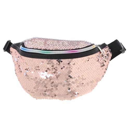 VALICLUD Reisetasche Reisetaschen Umhängetaschen für Hüfttaschen Gürteltasche Pailletten Hüfttasche Reisen Wandern Laufen Hüfttasche für Frauen Reisegeldbörse Bauchtasche von VALICLUD