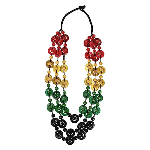 VALICLUD Retro Bohemia Halskette Damen Handgefertigt Natürliche Kokosnuss Schale Holzperlen Strand Schmuck Charm Anhänger für Frauen und Mädchen Stil von VALICLUD