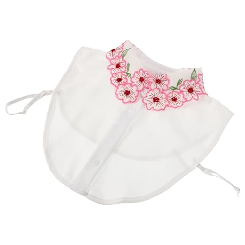 VALICLUD Weicher Polyester-damenkragen Abnehmbares Falsches Kragenornament Für Kleider von VALICLUD