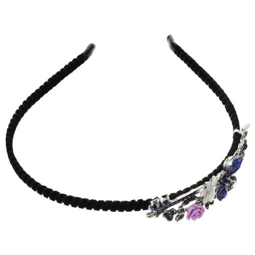 VALICLUD Rhinestone Haarband Mit Blumenmotiv Für Stirnband Für Hochzeiten Und Besondere Anlässe Hochwertiges Haarschmuck-accessoire von VALICLUD