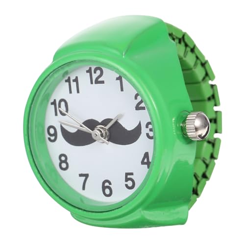 VALICLUD Ringuhr Mädchen Ringe Für Jungen Uhr Mit Elastischem Fingerring Uhr Fingeruhren Für Damen Fingerring- Student Elastischer Elastizität Abs von VALICLUD