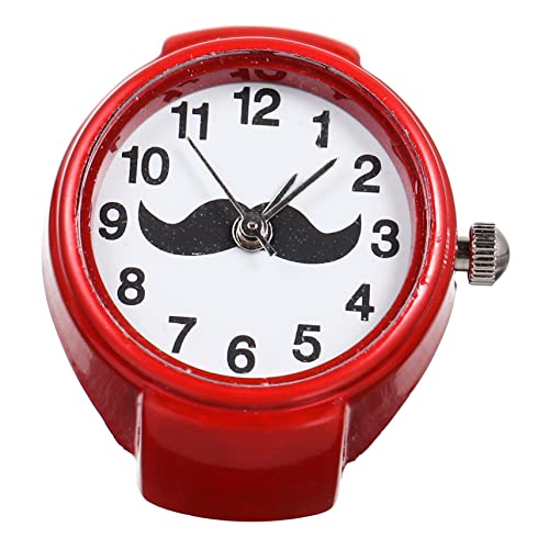 VALICLUD Finger Ring Watch Elastische Frauen Uhr Mit Großen Ziffern Für Schnelles Ablesen Dekorative Ring Uhr Für Einzigartige Stil- von VALICLUD