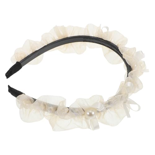 VALICLUD Rutschfester Stoff Haarreif mit Modischem Strass Schleifen Design Breiter Haarschmuck für Damen und Mädchen Geeignet für Hochzeit Fest und Alltag Komfortabel und Langlebig von VALICLUD