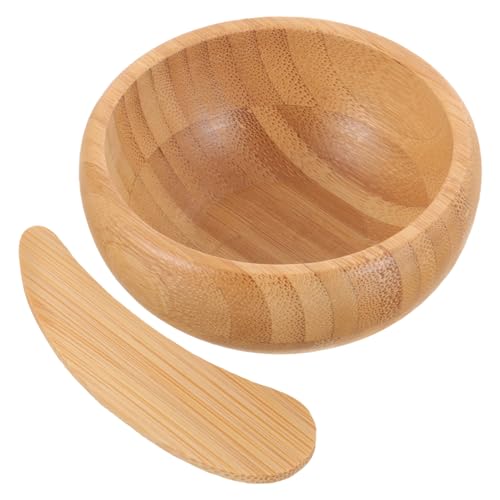 VALICLUD Salon Mask Bowl mit Löffel Langlebige DIY Gesichtsmaske Rührschüssel für Porentiefe Hautpflege Sicher und Wiederverwendbar für Zuhause und Professionelle Anwendungen von VALICLUD