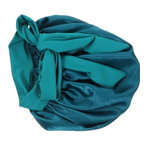 VALICLUD Satin Schlafmütze Für Damen Einstellbare Haube Mit Schleife Vielseitig Einsetzbar Für Schlaf Make-up Und Gesichtsreinigung Geeignet Für Lange Und Kurze Haare von VALICLUD