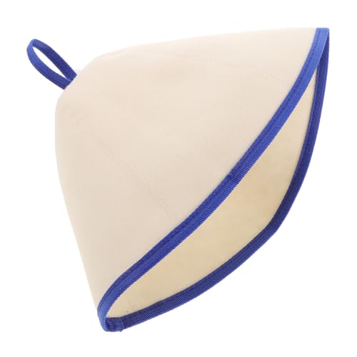 VALICLUD Filz Saunamütze Für Damen Und Herren Dicker Russischer Badehaube Zum Schutz Vor Dampf Und Hitze Saunazubehör Aus Filzmaterial Haarhaube Für Dampfbäder von VALICLUD