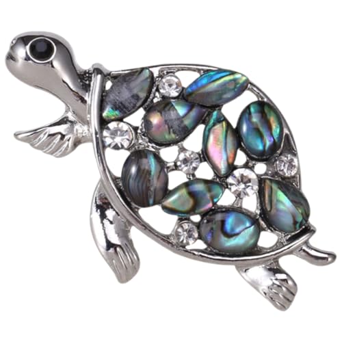 VALICLUD Schildkröten Brosche Anstecknadel für Anzug Revers Pin Damen Accessoire Modisch für Kleid Hut Schal Tasche von VALICLUD