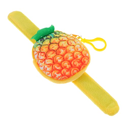 VALICLUD Schlagarmband Cartoon Ananas Schlagarmbänder Für Junge Mädchen Obst Party Favor Spielzeug Handgelenk Tragen Geburtstagsgeschenk Jungen Mädchen von VALICLUD
