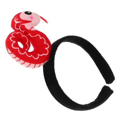 VALICLUD Schlangen-stirnband Für Damen Einzelnes Tierhaarreif Cartoon-kopfbedeckung Für Partys Und Feiern Bequemer Sitz Und Langlebige Verarbeitung von VALICLUD