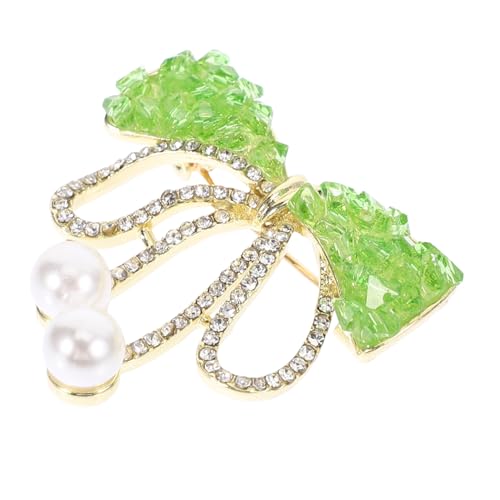 VALICLUD Schleifenbrosche Handtaschennadel Ringe Emaille Nadel Kleidungs Anstecknadel Coole Nadeln Spitzen Corsage Schmuck Goldarmband Kardinal Strass Pailletten Frau Retro von VALICLUD