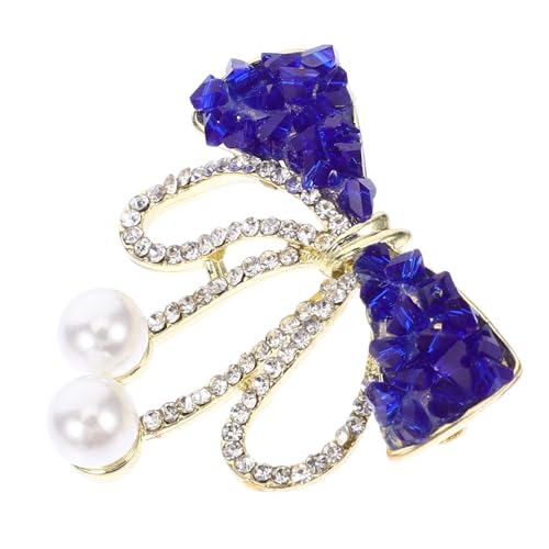 VALICLUD Bowknot Brosche Mit Glitzersteinen Anstecknadel Für Kleidung Schals Und Minimalistisches Design Für Accessoire Für Besondere Anlässe von VALICLUD