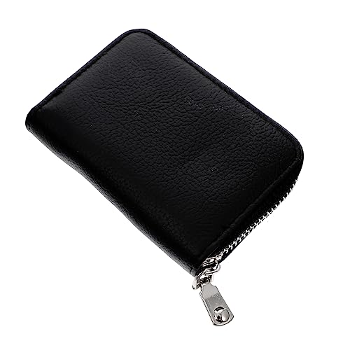 VALICLUD Schlichte Geldbörse mit Reißverschluss Mehrfache Kartenfächer Robustes Portemonnaie für Damen und Herren Kompakte Münzbörse für Alltag Reise und Business von VALICLUD