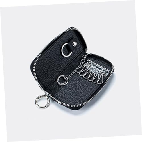VALICLUD Schlüssel Organizer Key Case Herren Schlüsselhalter mit Metallverschluss Langlebig und Schmutzabweisend Vielseitig für Autoschlüssel und Alltag Modisch Schlichtes Design von VALICLUD