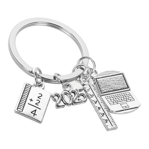 VALICLUD Schlüsselanhänger Mit Kompass Und Lineal Für Lehrer Für Und Frauen Schulbedarf Zubehör von VALICLUD