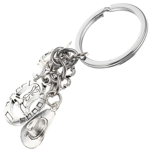 VALICLUD Hut-/Stiefel-schlüsselanhänger Zinklegierung Charms Dekorativer Schlüsselanhänger Groß Für Taschen-schlüsselanhänger von VALICLUD