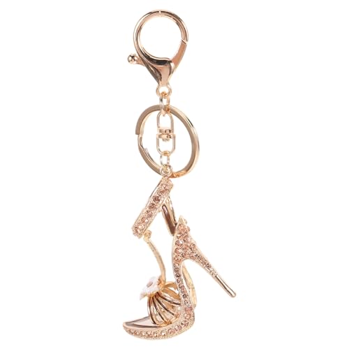 VALICLUD Einzigartiger High Heels Schlüsselanhänger Strass Schuh Charm Schlüsselanhänger Für Taschendekor von VALICLUD