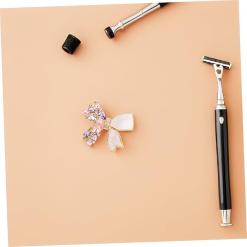 VALICLUD Schmetterling Brosche Damen Pin mit Strass Steinen Eleganter Anstecker für Hochzeit Jacken Kleider und Mäntel Vielseitiger Schmuck für Frauen von VALICLUD