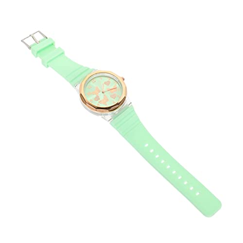 VALICLUD Schmetterlings-Quarzuhr Frauen Damen Presents for Women Trendige Armbanduhr Leichte Armbanduhr Mädchenuhr mit Silikonarmband Armbanduhr mit Silikonband Kieselgel Light Green VALICLUD Schmetterlings-Quarzuhr Frauen Damen Presents for Women Trendige Armbanduhr Leichte Armbanduhr Mädchenuhr mit Silikonarmband Armbanduhr mit Silikonband Kieselgel Light Green von VALICLUD