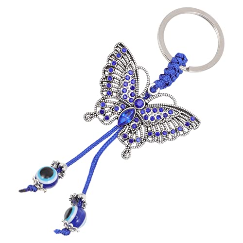 VALICLUD Schmetterlings Schlüsselanhänger Aus Eleganter Schlüsselring Mit Filigranem Schmetterlingsdesign Tragbarer Schlüsselanhänger Für Damen Und Herren Perfektes von VALICLUD