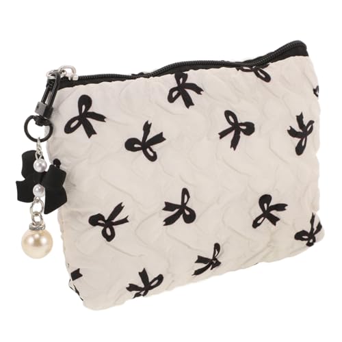 VALICLUD Schminkbeutel Mit Schleifendesign Kompakter Reisetasche Für Make-up Und Hautpflege Leichtgewichtiger Organizer Für Handtasche Und Reise von VALICLUD