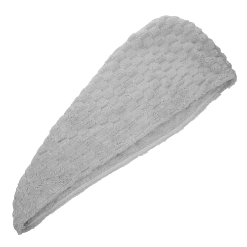 VALICLUD Schnelltrocknendes Handtuch Für Nasses Haar Kopfwickel Aus Wolkenvelours-material Fusselfreies Duschtuch Haartrocknungskappe Für Damen Vielseitig Einsetzbar Für Haare Trocknen von VALICLUD