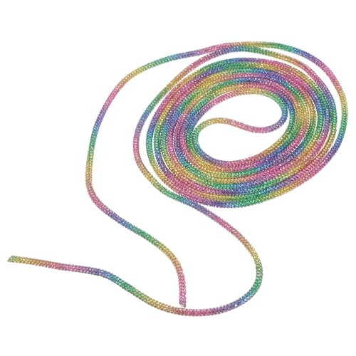 VALICLUD Schnürsenkel Bling Schnürsenkel &Amp; Seil Zug DIY Kordel Jogginghose Ersatz Zubehör Taille Schuhkern Hoodie Strass Mit Gürtel Dekoration Glitzer Funkeln von VALICLUD