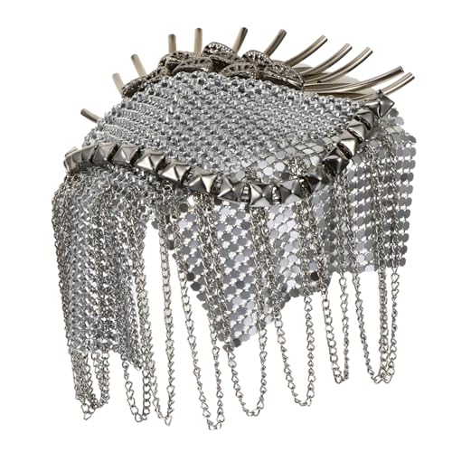 VALICLUD Schulterabzeichen Brosche mit Quaste aus Hochwertiger Modisches Accessoire für Anzüge Vielseitig als Schulterklappe und Anstecknadel für Damen und Herren Langlebig und Auffällig von VALICLUD