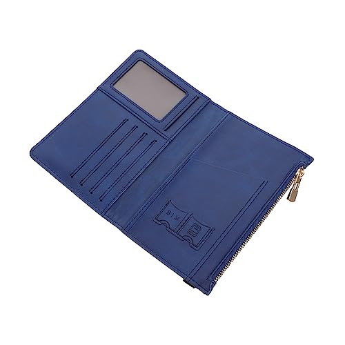 VALICLUD Schutzhülle Aus Pu RFID-kartenetui Für Reisepass Und Impfzertifikate Elastisch Reißverschluss Für Reisen Und Täglichen Gebrauch von VALICLUD