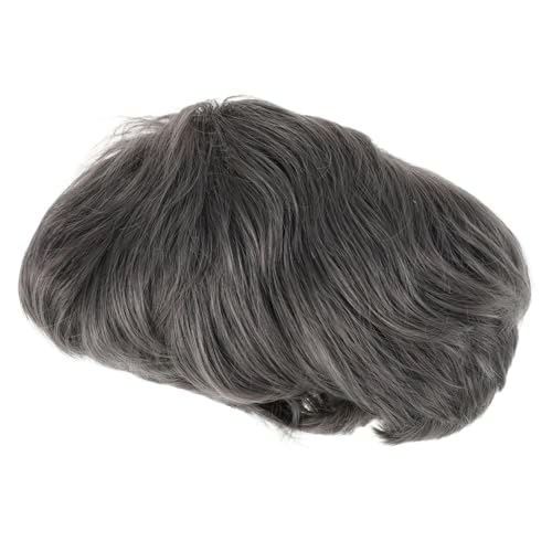 VALICLUD Schwarze Frauen Perücken Perücken Perücke Lockiges Haar Knallt Clips Haarspange Mit Lockigem Lockige Synthetische Perücke Kurze Damenperücken Chemische Faser Dunkelgrau von VALICLUD