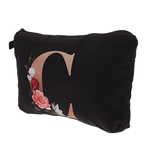 VALICLUD Schwarze Kosmetiktasche Mit Goldenen Tragbarer Make Up Organizer Aus Polyester Für Toilettenartikel Und Kosmetik Vielseitiger Kosmetikorganisator VALICLUD Schwarze Kosmetiktasche Mit Goldenen Tragbarer Make Up Organizer Aus Polyester Für Toilettenartikel Und Kosmetik Vielseitiger Kosmetikorganisator von VALICLUD