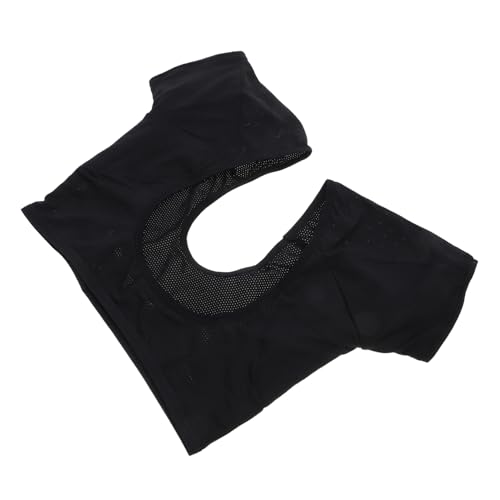 VALICLUD Schweißpads Unter Den Achseln Schweißpads Für Die Achseln Unterlage Schweißabsorbierend Achselweste Unterarmshirt-sweatweste Damen Achselschweißweste Polyester Schwarz von VALICLUD