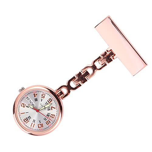 VALICLUD Lapel Pin Uhr Für Damen Und Herren Langlebige Taschenuhr Mit Kalenderfunktion Leuchtende Zeiger Für Und Ärzte Als Zur Geburt Oder Weihnachten von VALICLUD