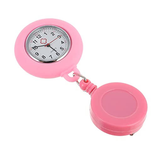 VALICLUD Taschenuhr Mit Ergonomischem Design Einziehbare Uhr Für Frauen Großes Zifferblatt Silikon VALICLUD Taschenuhr Mit Ergonomischem Design Einziehbare Uhr Für Frauen Großes Zifferblatt Silikon von VALICLUD