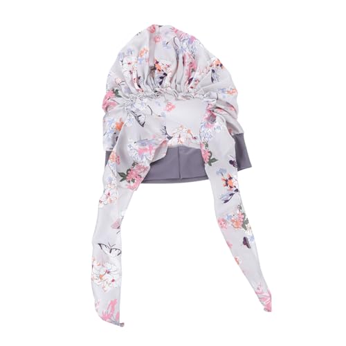 VALICLUD Seiden Schlafhaube Für Damen Simulation Seidenstoff Haarhaube Schönheit Haar Hut Haarpflegehaube Schlafmütze Aus Hochwertigem Material von VALICLUD