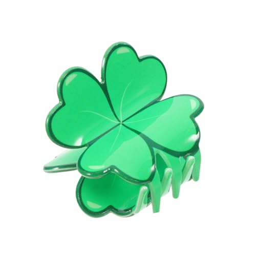 VALICLUD Shamrock Haarclip Für Patrick's Day Attraktives Accessoire Für Und Mädchen Vielseitig Einsetzbar Für Partys Und Feiern Robustem Gefertigt Leicht Und Tragbar von VALICLUD