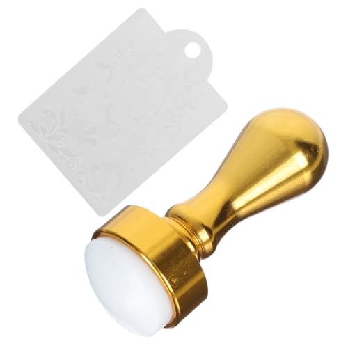 VALICLUD Silicone Nail Art Stamper Maniküre DIY Nagelstempel Kreativer Nageldesign Stempel für Zuhause und Langlebiger Silikonkopf Einfache Anwendung für Nagelkunst von VALICLUD