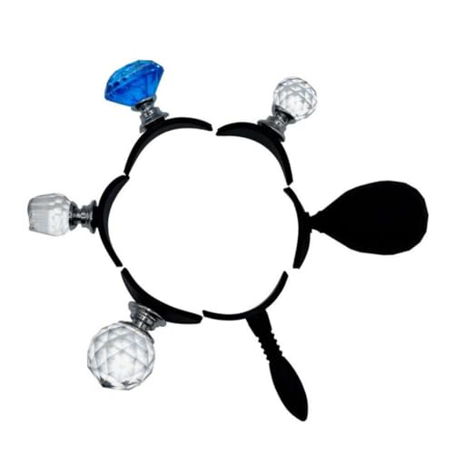 VALICLUD Silikon-lidschatten-siegel Tragbares Make-up-tool Praktischer Lazy-lidschatten-stempel Silicagel-lidschatten-stempel Schwarz Lidschatten-werkzeug Lidschatten-stempel-falte Lidschat von VALICLUD