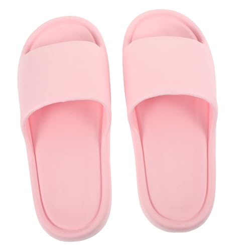 VALICLUD Sommer Slipper Damen Rutschfest Badeschuhe EVA Leicht Waschbar Bad Pantoletten Indoor Outdoor Modisch Schlicht Angenehm für Dusche Spa Hotel Reise von VALICLUD