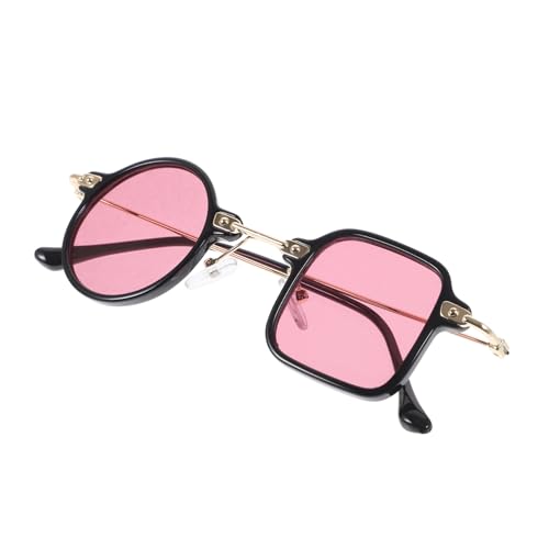 VALICLUD Sonnenbrille Damen Herren Uv Schutz Leicht Pc Material Punk Unregelmäßig Modisch Party Outdoor Sommerbrille von VALICLUD