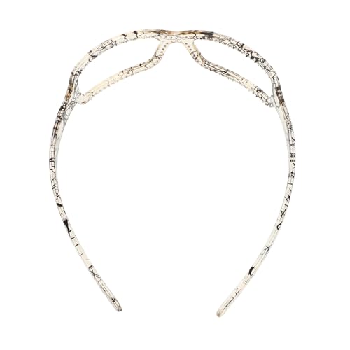 VALICLUD Sonnenbrillen-haarband Für Frauen Lustiges Bequemes Haaraccessoire Mit Einzigartigem Brillenrahmen-design Für Strandpartys Und Alltagsoutfits Rutschfest Und Stylisch von VALICLUD