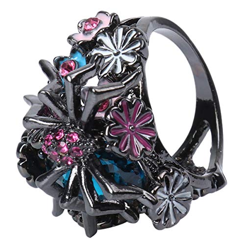 VALICLUD Spider Design Schmuckring aus Langlebiger Legierung Kreativer Fingerring für Damen und Herren Auffälliger Geeignet für Alltag Festivals und Partys von VALICLUD