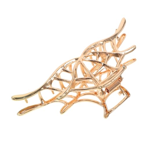 VALICLUD Spinnweben-haarspange Mit Klauenclip Metall-haarklammer Für Frauen Spinnennetz-kieferspange Dekorative Haarspange Für Alltag Und Party von VALICLUD