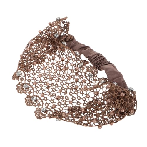 VALICLUD Elastisches Spitzen-stirnband Dehnbares Vintage-stirnband Für Damen Bequemer Kopfwickel Aus Spitze Als Haarband Für Verschiedene Anlässe von VALICLUD