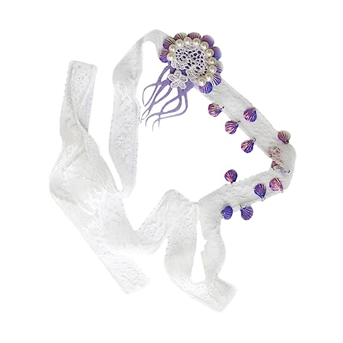 VALICLUD 1stücke Chic Bohemia Hochzeits Haarband Mit Pailletten Und Spitze Boho-stirnband Für Braut Fotografie Zubehör Für Hochzeiten Und Besondere Anlässe von VALICLUD