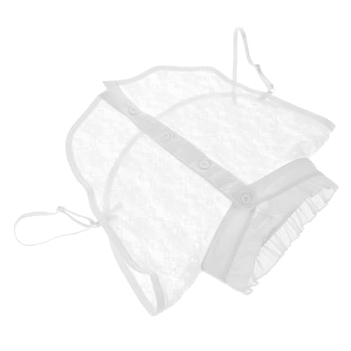 VALICLUD Falscher Damen Spitzen Kragen Diy Blusenkragen Mode Kleidungsdekor Kragen Faux Damen Hemdkragen von VALICLUD