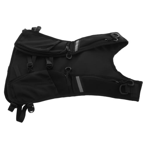 VALICLUD Sicherheitsweste Für Herren Leichte Brusttasche Mit Reflektierendem Design Laufweste Für Nachtlauf Sportweste Mit Integrierter Aufbewahrung Für Schlüssel Und Telefon von VALICLUD