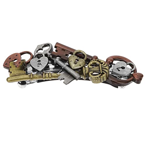 VALICLUD Steampunk Haarnadel Retro Haarclip für Damen Vintage Haarschmuck Cosplay Haarzubehör für Halloween und Besondere Anlässe Leicht und Bequem zu Tragen von VALICLUD